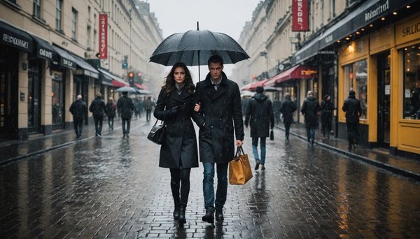 Marque rains : redéfinir le style des jours pluvieux